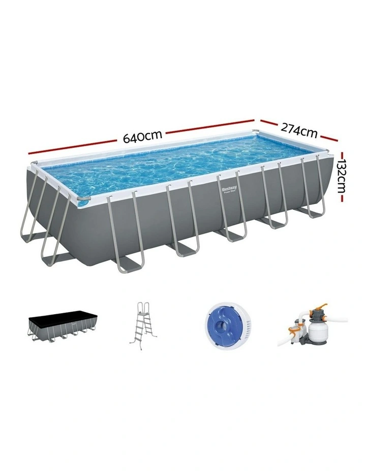 19281L Swimming Pool 640x274x132cm in Multi image 3