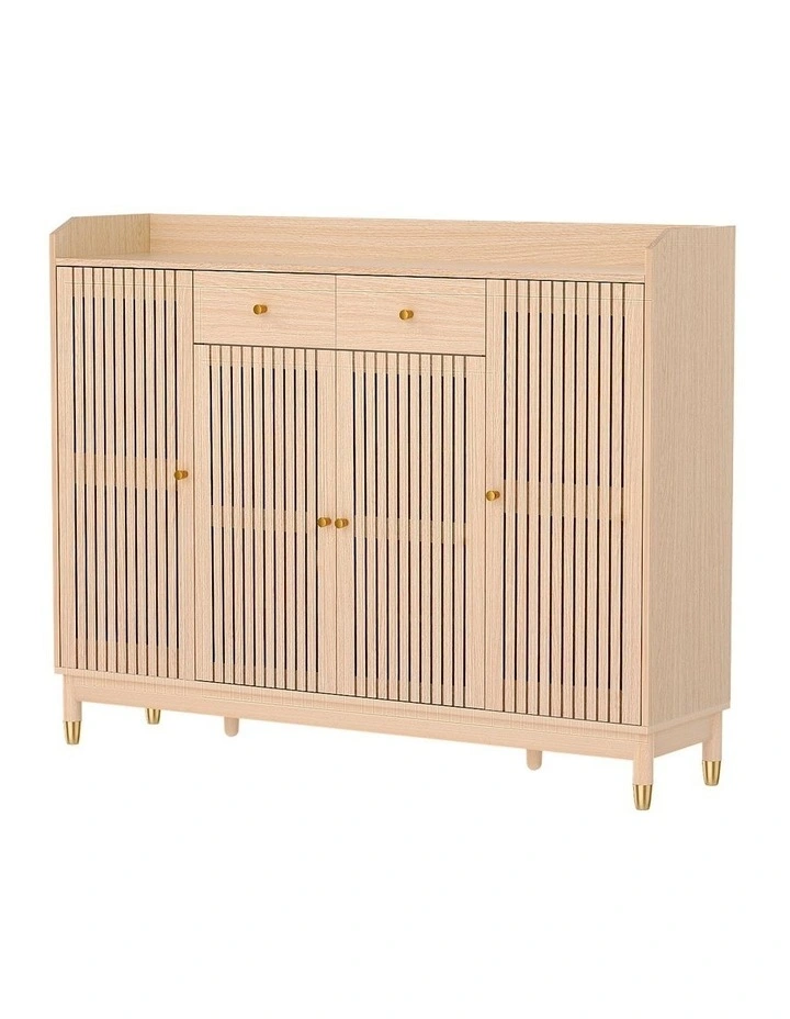 Cabinet with Shelves 26 Pairs in Brown image 1