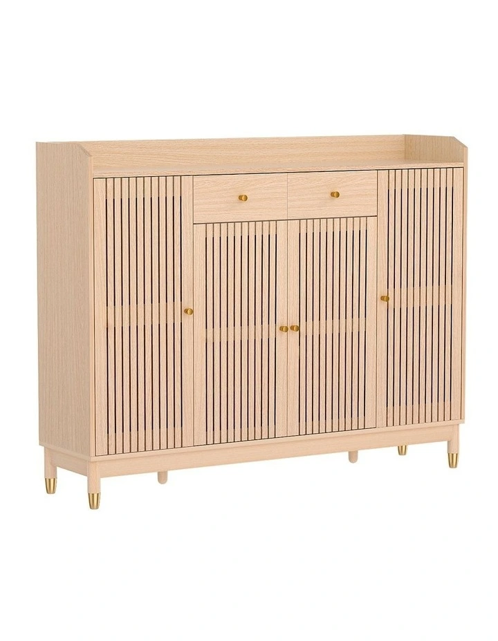 Cabinet with Shelves 26 Pairs in Brown image 2