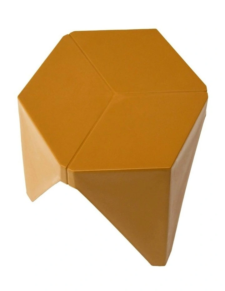 Puzzle Stackable Bar Stools 4 Piece in Yellow image 2