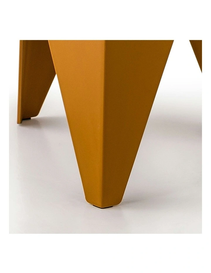 Puzzle Stackable Bar Stools 4 Piece in Yellow image 7