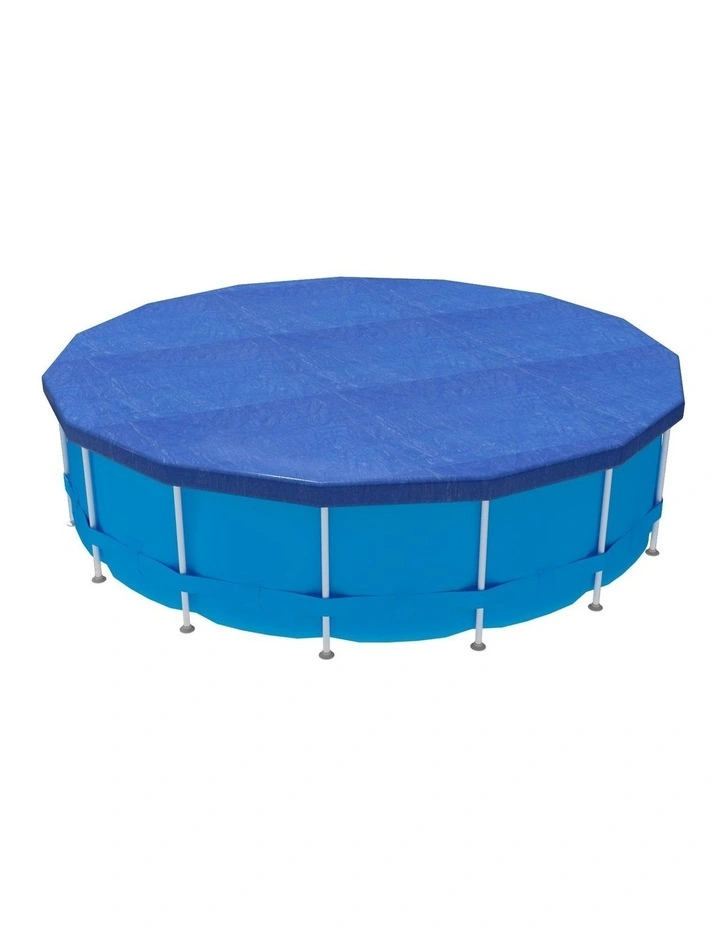 Aquabuddy Pool Cover Fit 3.66m Round Above-ground Blanket in Blue image 1