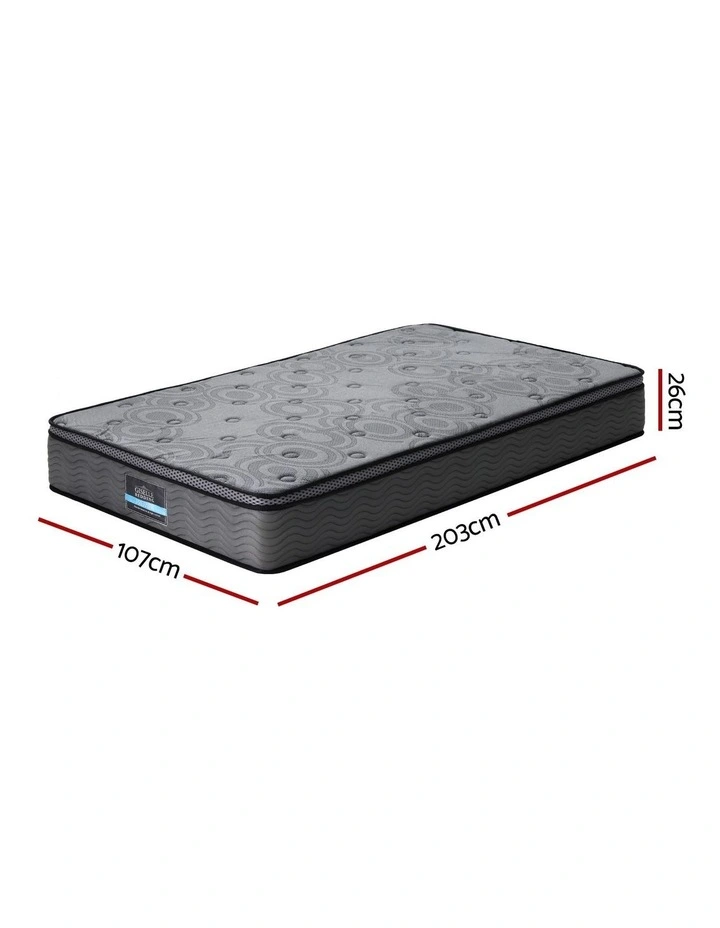 Single Bed Mattress 26cm in Grey image 4