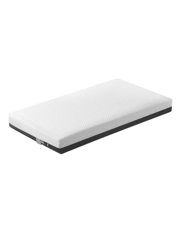 Cot Mattress Gel Foam 13cm in White