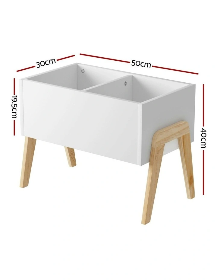 Kids Toy Box Chest Storage Bin Container Wooden Cabinet Clothes Book Organiser Bedroom image 4