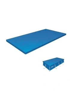 58017 Pool Cover Fits 4x2.11m Above Ground Swimming Pool PE Blanket