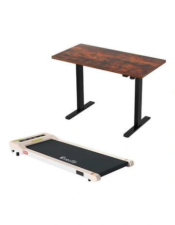 360mm Treadmill Electric Walking Pad with 140cm Automatic Standing Desk