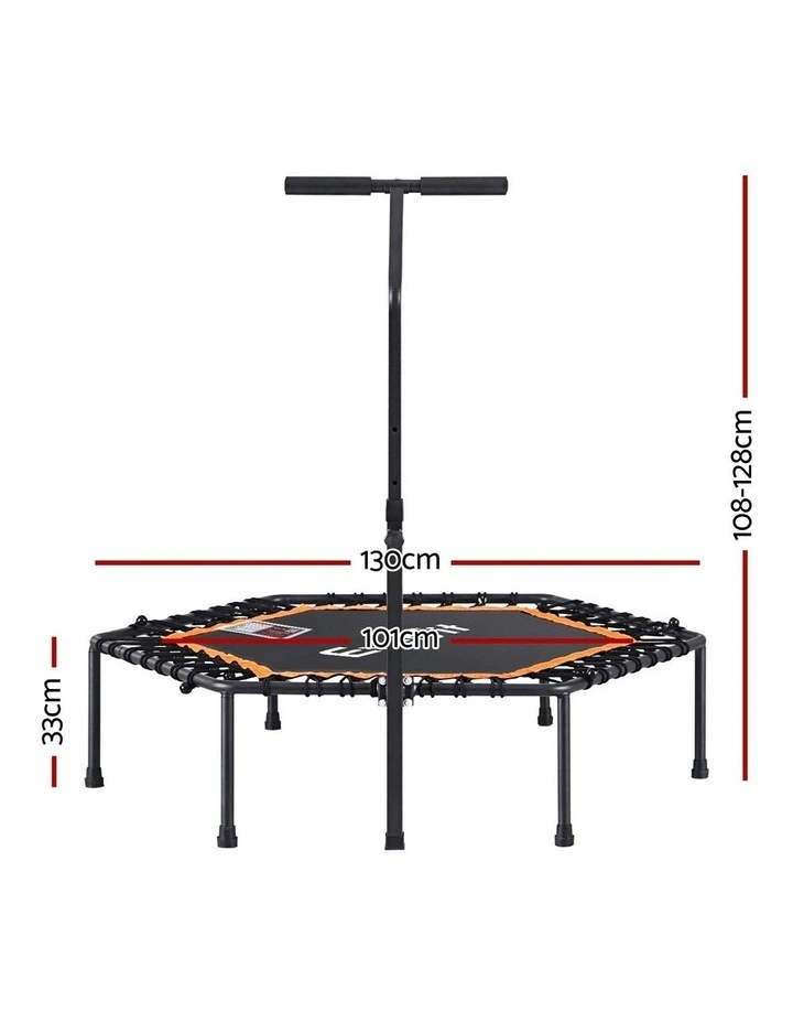 Trampoline Rebounder Adjustable Handrail 51Inch image 4