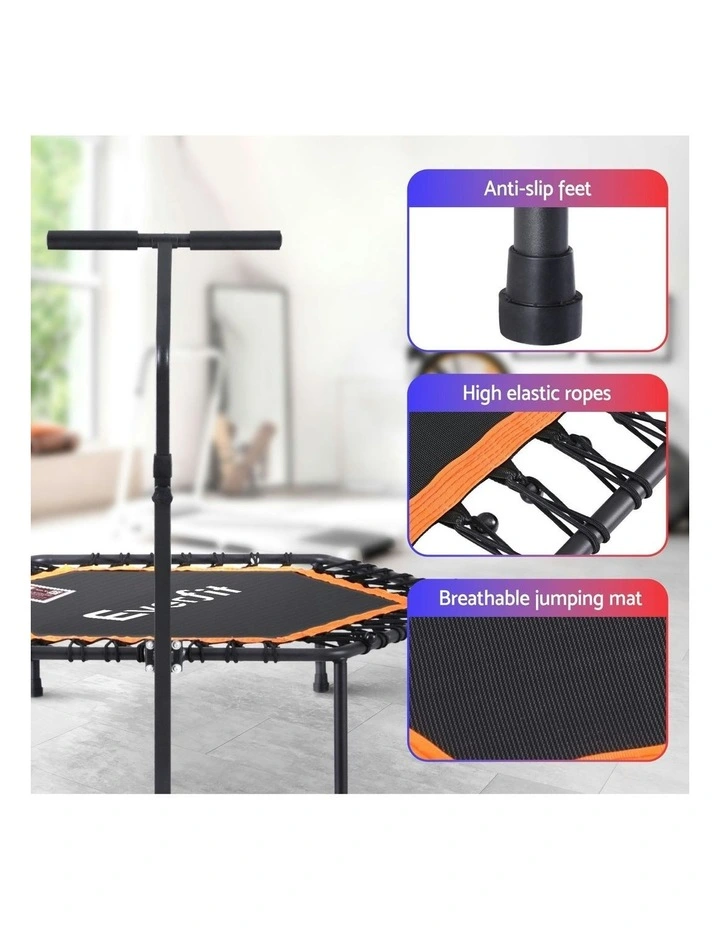 Trampoline Rebounder Adjustable Handrail 51Inch image 7