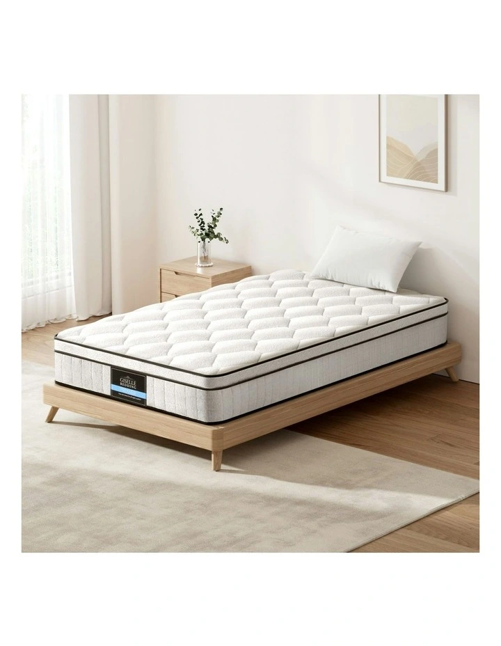 Single Size Mattress 22cm in White image 3