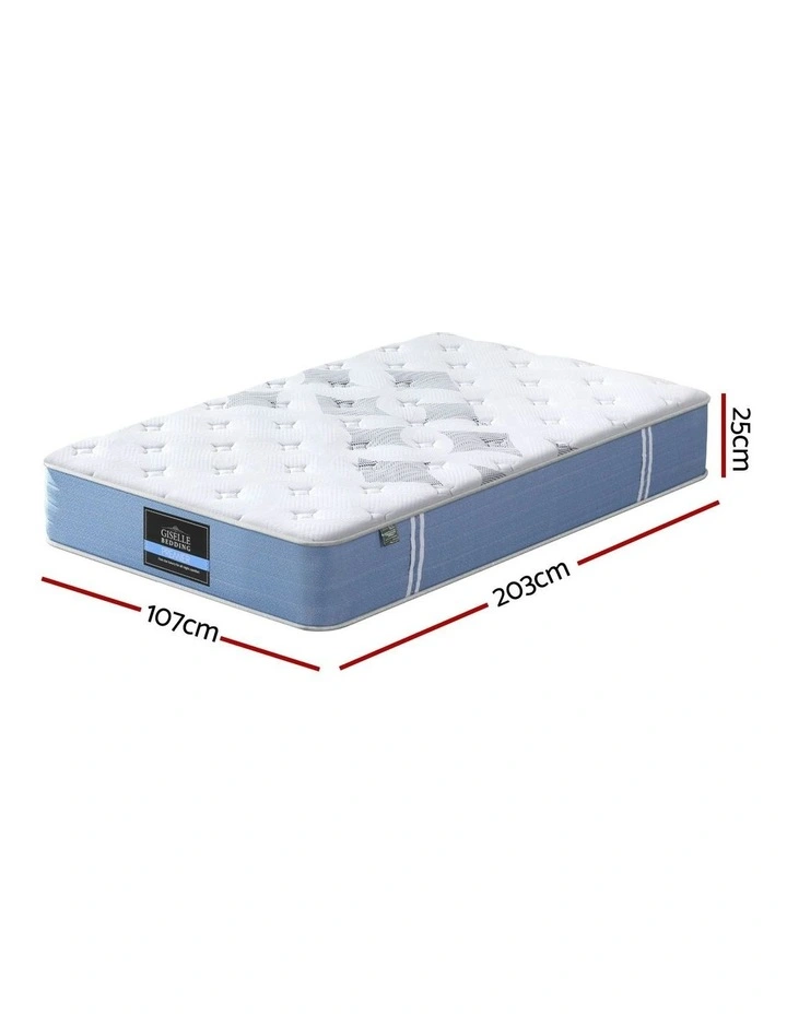 King Single Bed Mattresses in White image 7