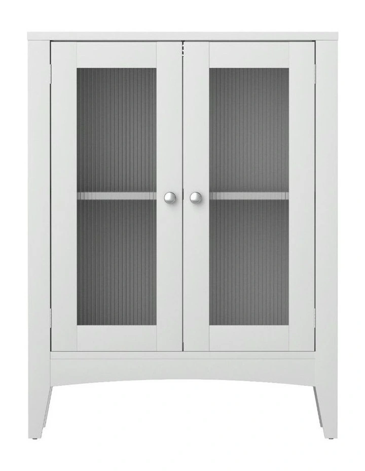 Bathroom Buffet Sideboard 80cm in White image 1