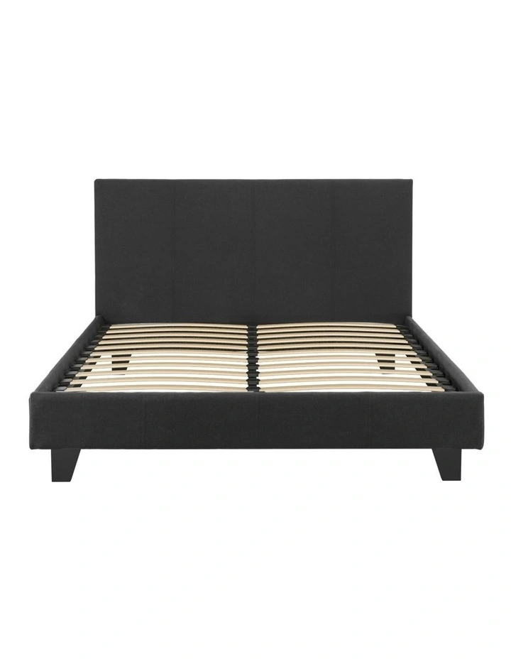 Artiss Bed Frame Double Size Charcoal NEO image 1
