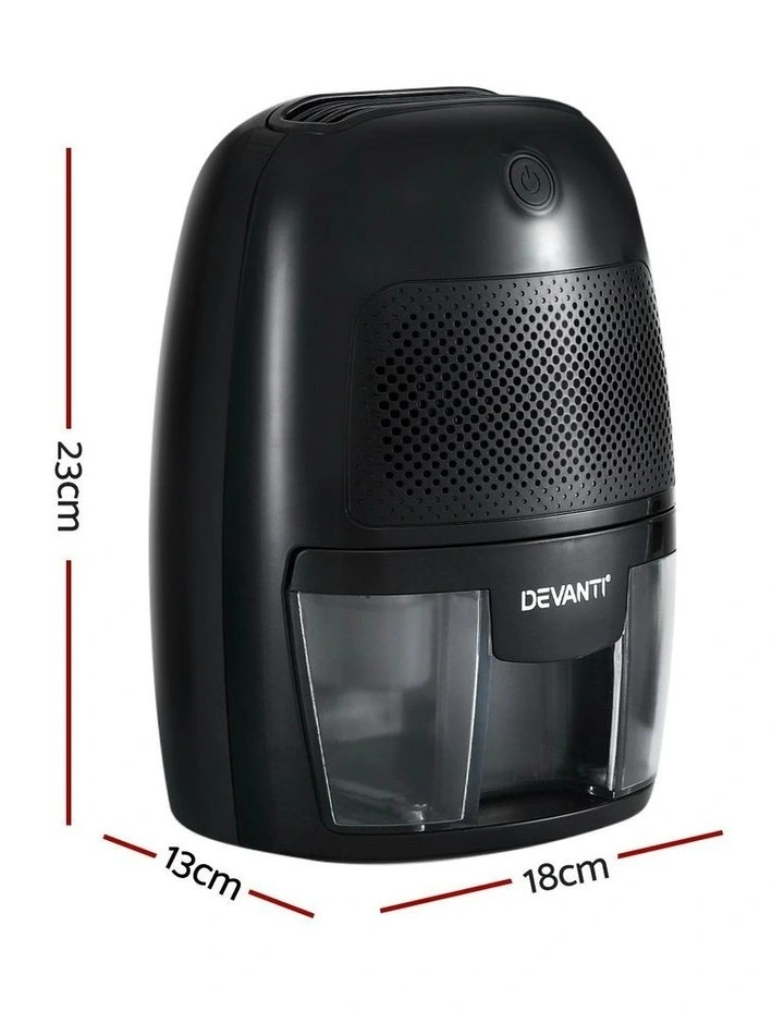 Dehumidifier Air Purifier 600ml in Black image 4