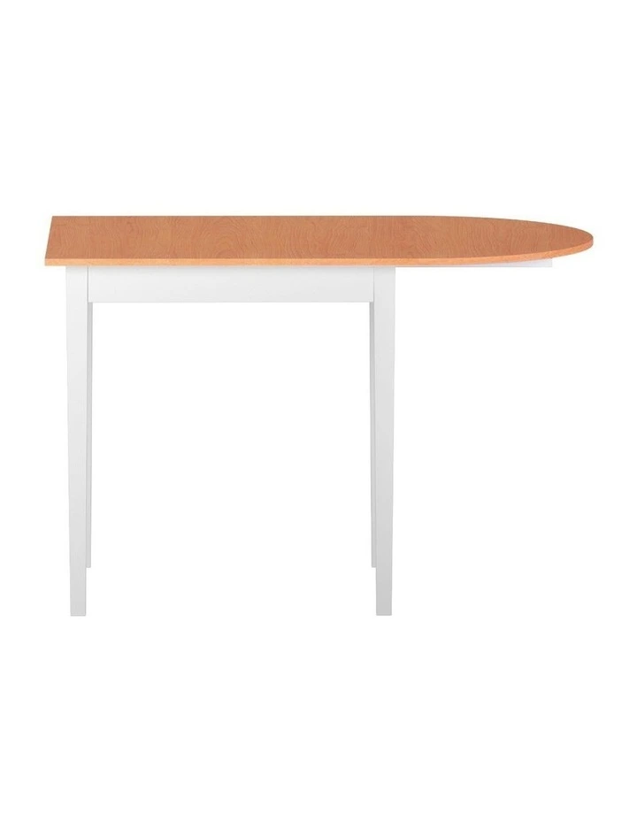 Dining Table Extendable 1.1M in Beige image 2