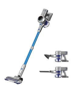 Cordless Self-Standing Stick Vacuum Cleaner 300W in Blue