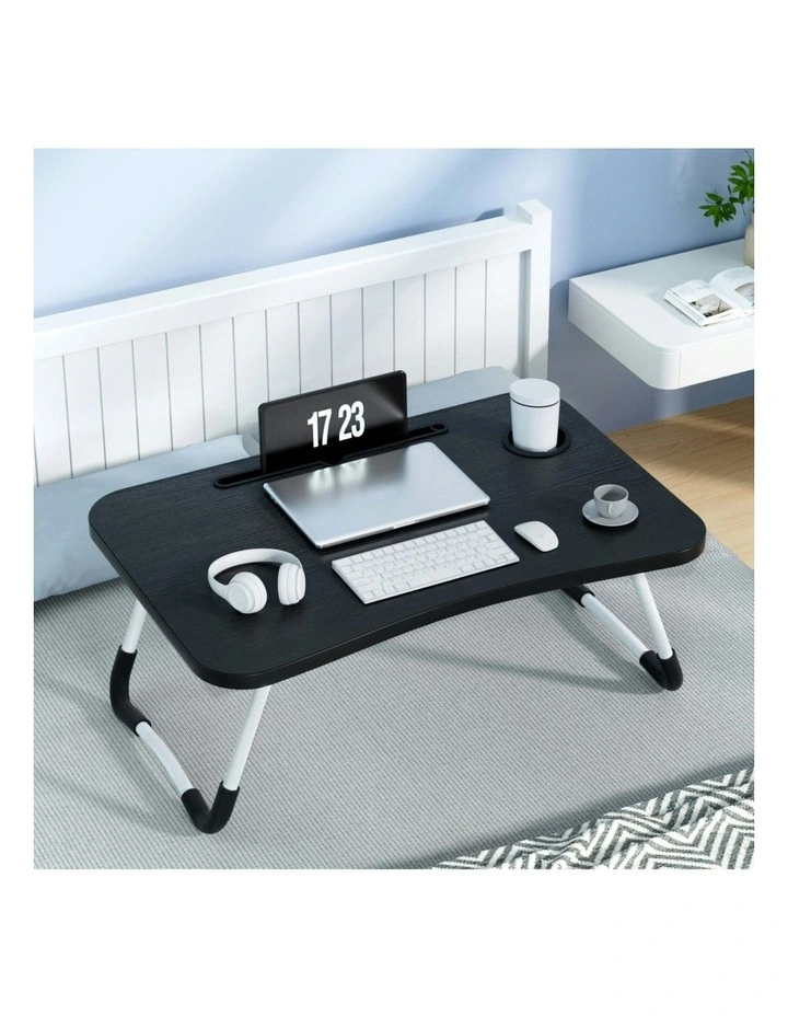 Foldable Laptop Desk in Black image 3