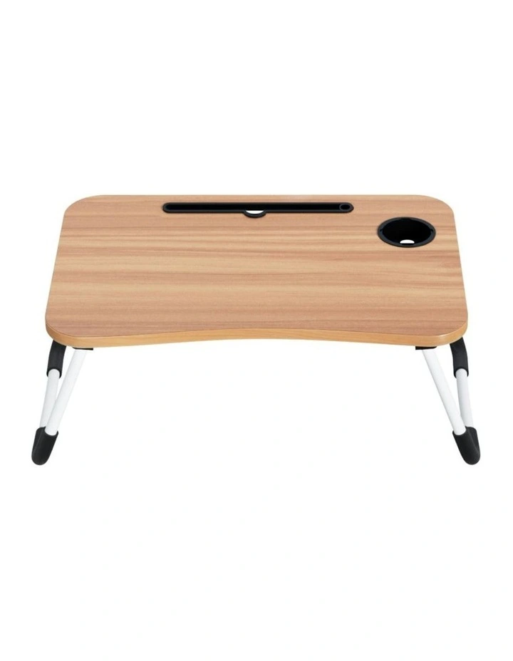 Foldable Laptop Desk in Oak image 2