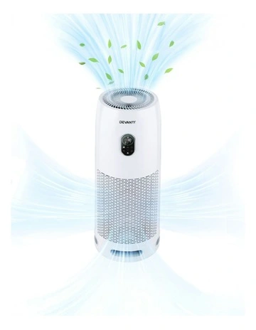 Air Purifier 4-Layer HEPA Filter in White