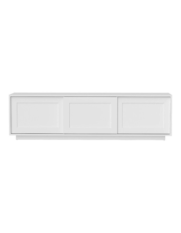 TV Unit Entertainment Unit Storage Cabinet 160cm in White image 2