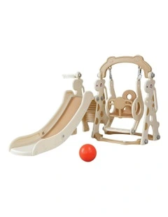 Slide Swing Toy Set 160cm in Beige