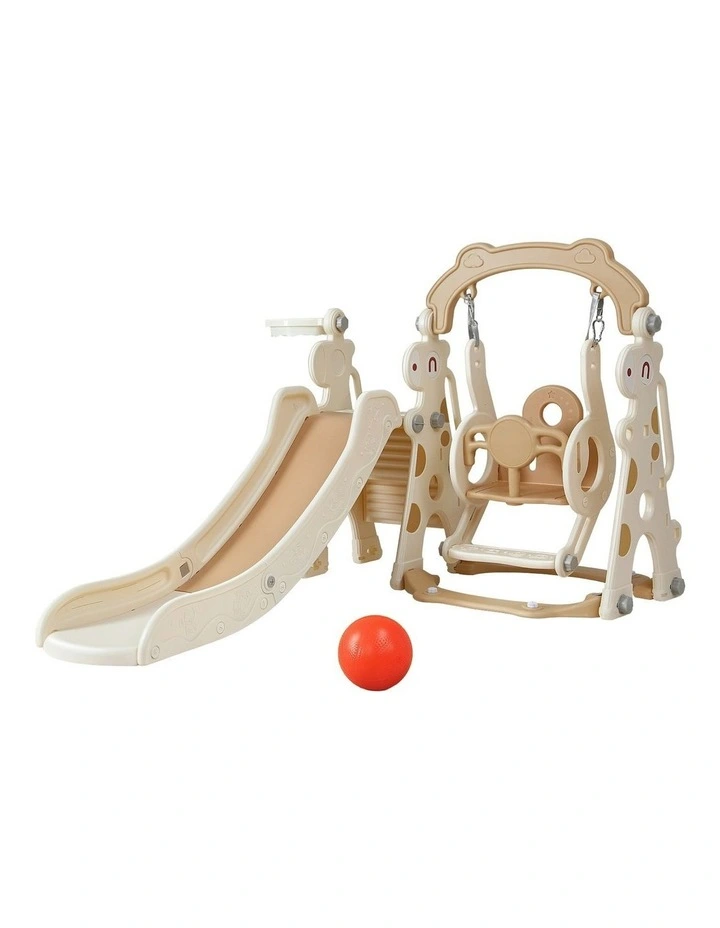 Slide Swing Toy Set 160cm in Beige image 1