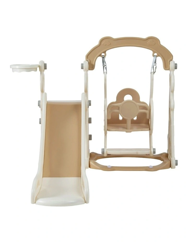 Slide Swing Toy Set 160cm in Beige image 2