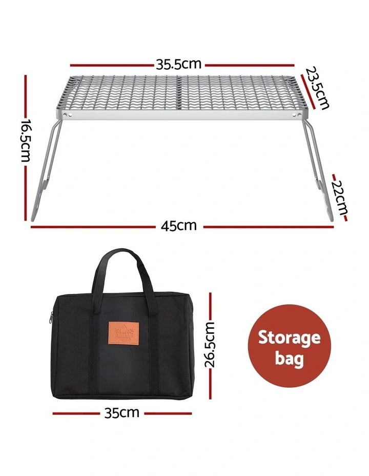 Portable Bbq Grill in Charcoal image 3