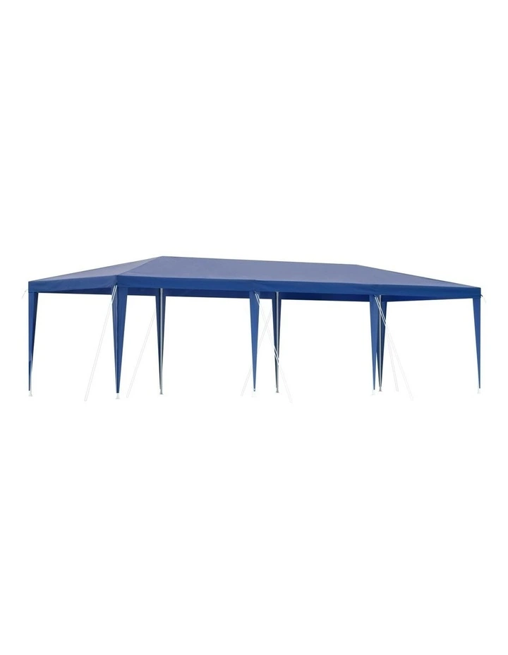 Gazebo Wedding Party Marquee Tent 3x9m in Blue image 1