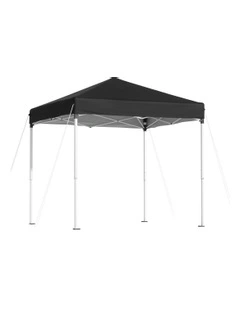 Gazebo Outdoor Patio Garden Marquee Shade 2x2m in Black