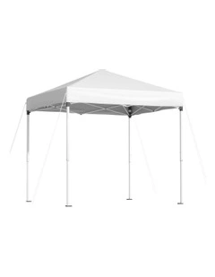 Gazebo Outdoor Patio Garden Marquee Shade 2x2m in White