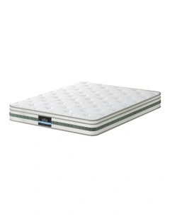 Double Mattresses 20cm in Green Tea/White