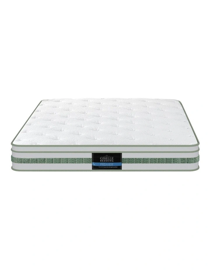 Double Mattresses 20cm in Green Tea/White image 2