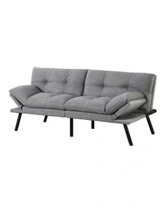 Convertible 3 Seater Sofa Bed in Grey