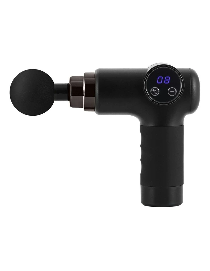 Gun 8 Speed 4 Heads Vibration Muscle Chargeable Massager image 2