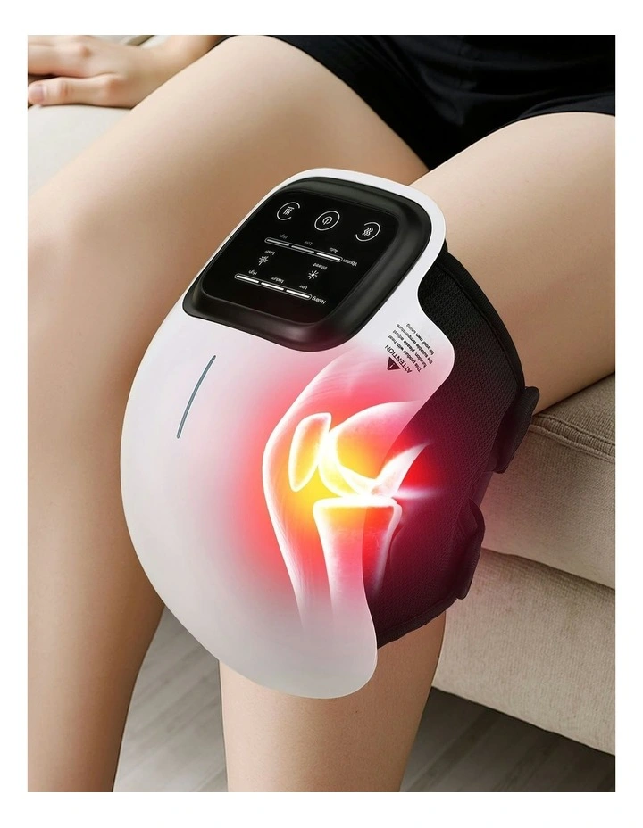 Knee Massager Vibration Infrared Heating Therapy Machine Elbow in White image 3