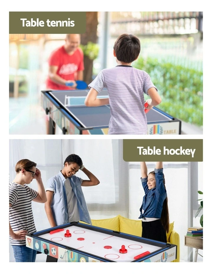 Soccer Table Foldable Game Foosball Table Tennis Pool Hockey 4-in-1 image 6