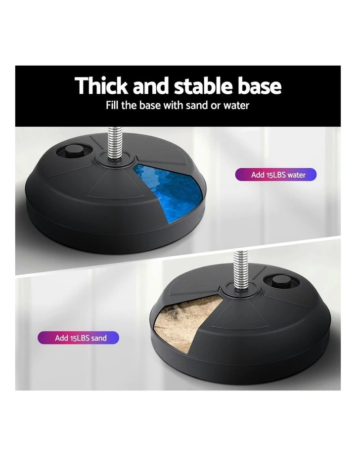 Punching Bag Stand With Gloves And Pump 150cm in Red image 7