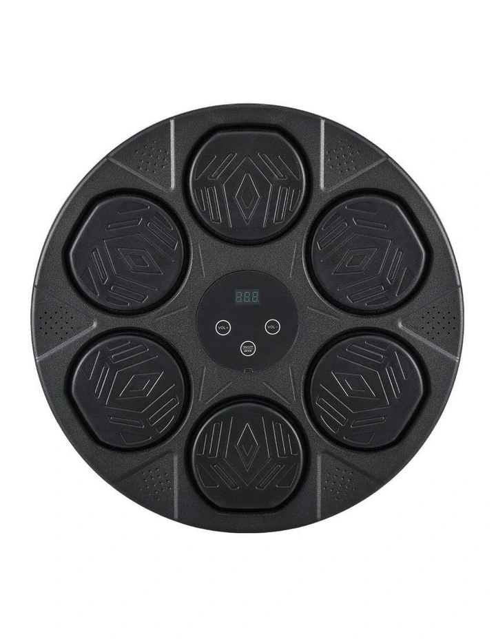 Music Boxing Machine Bluetooth Wall-Mounted Punch Target with LED Display & Gloves image 2