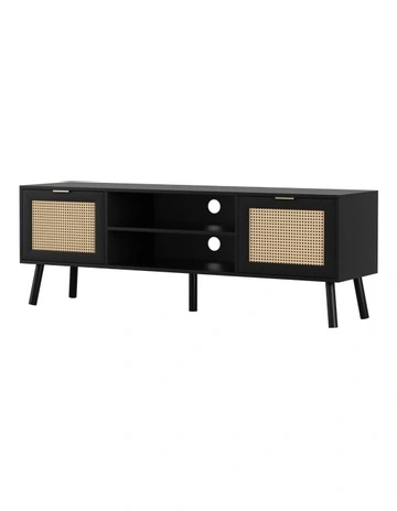 TV Unit Storage Cabinet 150cm in Black