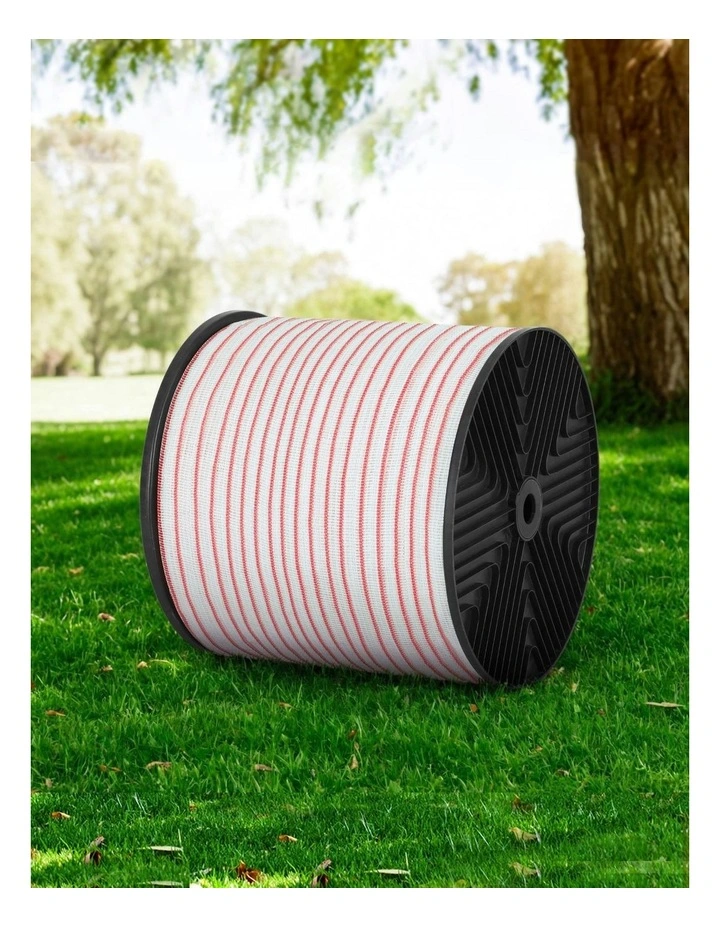 Electric Fence Tape Polytape Electric Fence Wire 400m in Red White image 3