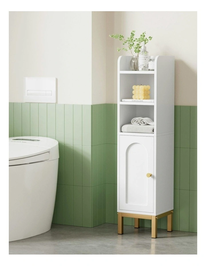 Bathroom Storage Cabinet in White image 3