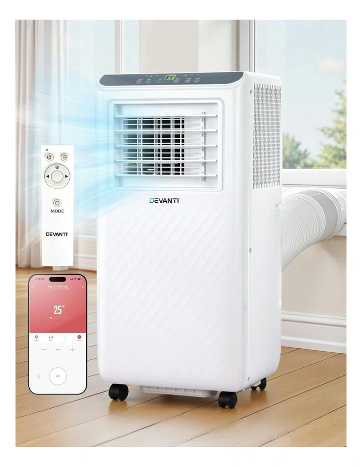 3-in-1 Portable Air Conditioner Dehumidifier Fan 7000BTU image 3