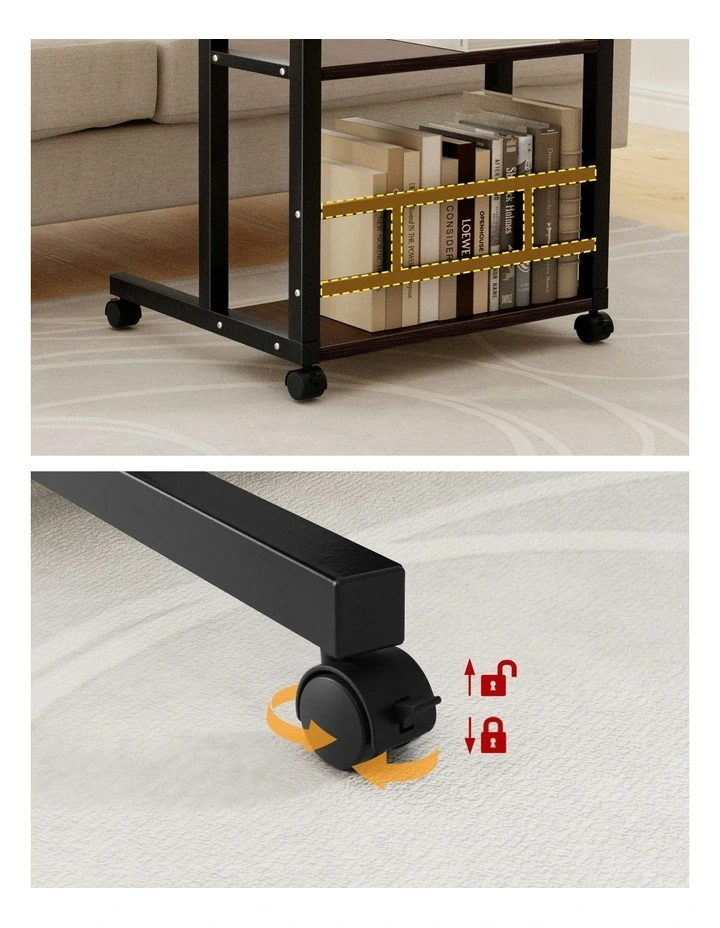 Height Adjustable Laptop Desk 60cm in Black image 7