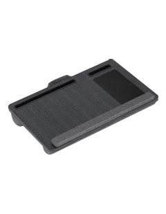 Portable with Wrist-rest Phone Slot Mouse Laptop Desk 55cm in Black