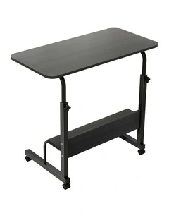 Portable Sit Stand Desks Height Adjustable Laptop Desk 80cm in Black