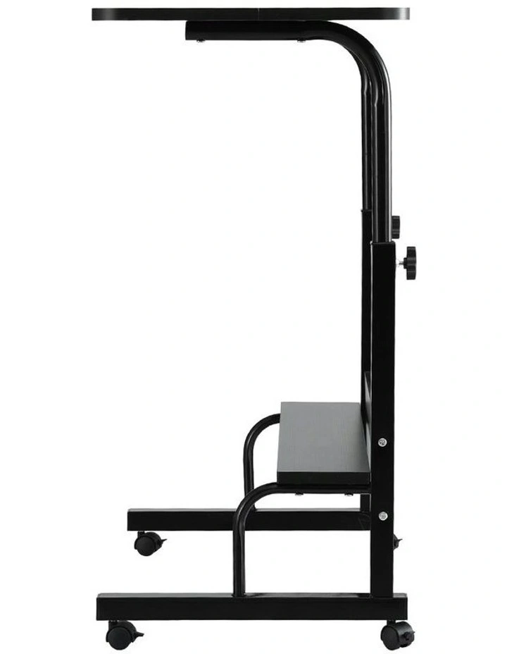 Portable Sit Stand Desks Height Adjustable Laptop Desk 80cm in Black image 2