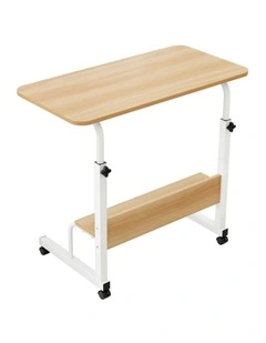 Laptop Portable Sit Stand Desks 80cm in Brown