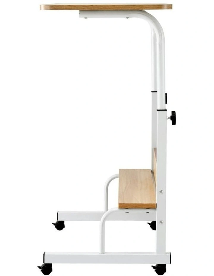 Laptop Portable Sit Stand Desks 80cm in Brown image 2