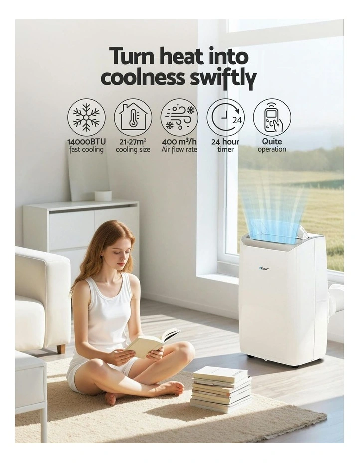 Portable Air Conditioner Dehumidifier Fan 14000BTU image 6